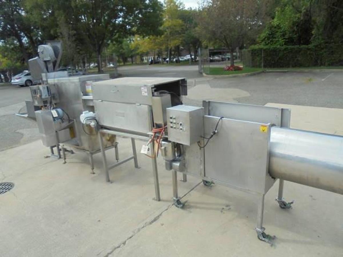 Used Cretors “Flo-Thru”” Popcorn Popper System With Seasoning Drum