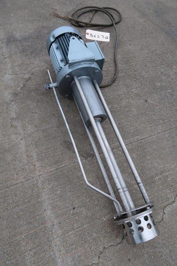 Used G.E.C. Machines 3 HP Homogenizing Mixer