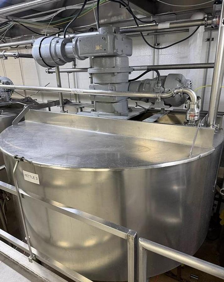 Used 800 Gallon Chester Jensen Cooker-Cooler
