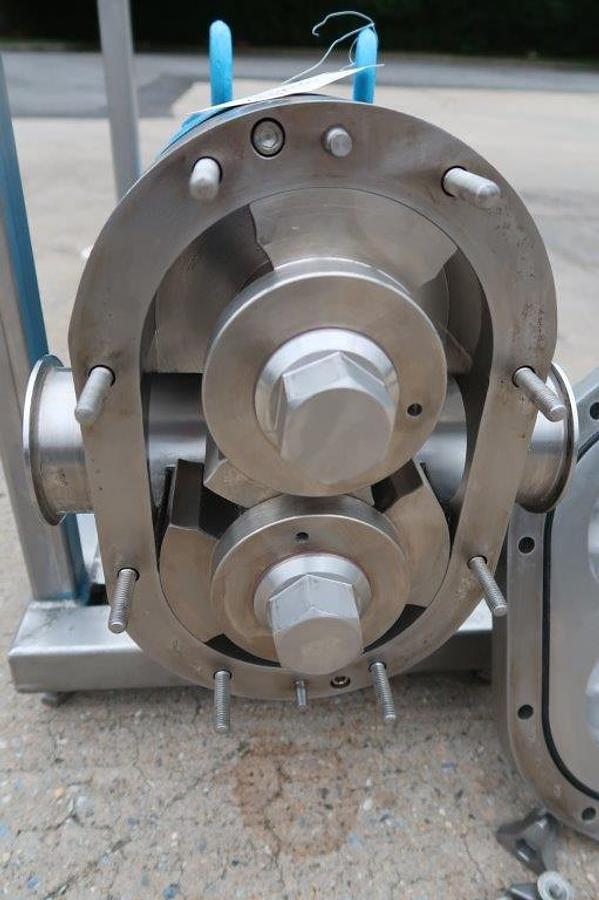 Used Waukesha 130-U2 SS Positive Displacement Pump, 10HP