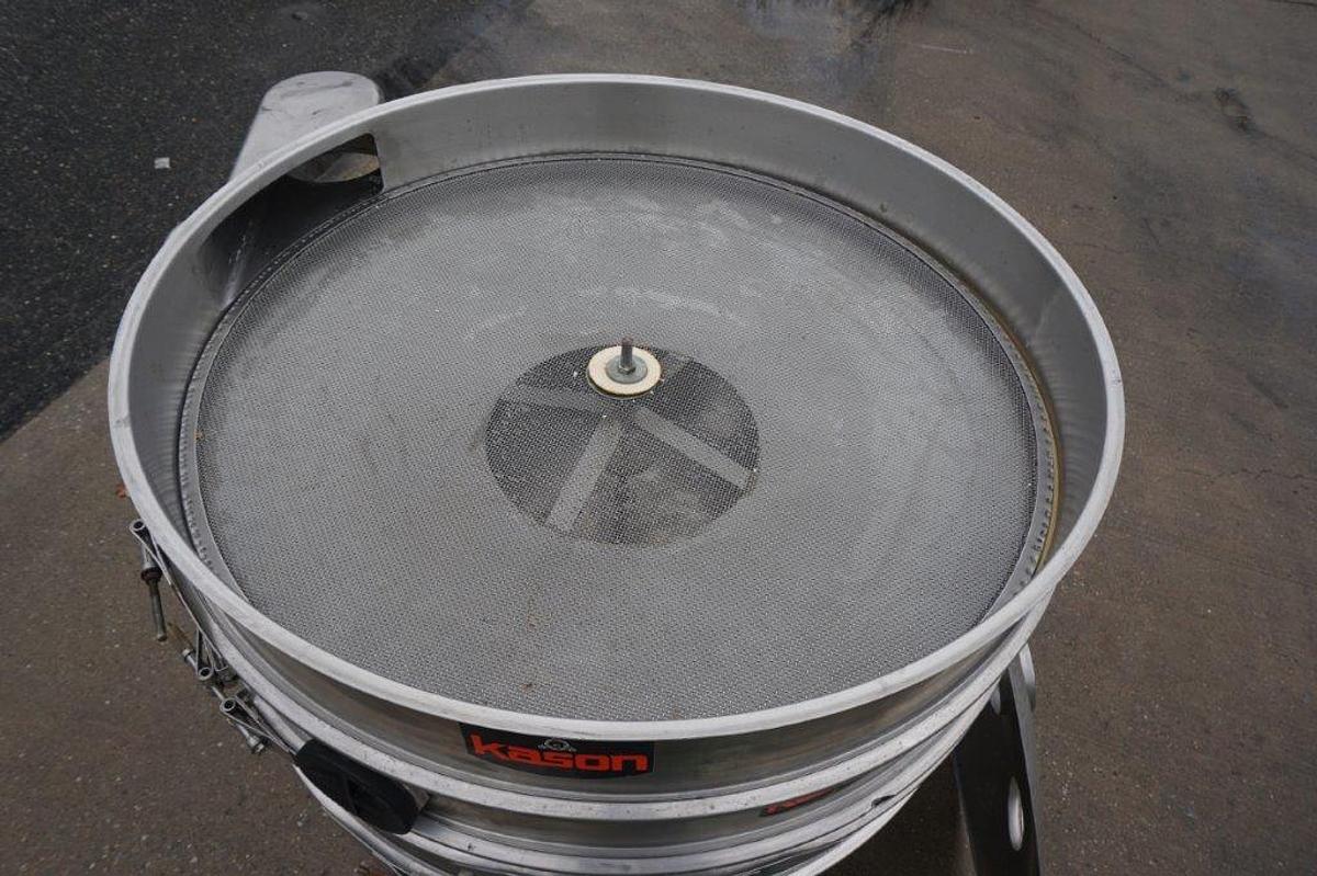 Used Kason 48 In. Diameter Stainless Steel Vibratory Screener, Portable