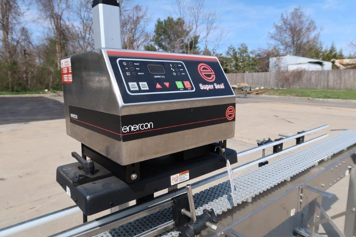 Used Enercon Superseal 75 Cap Induction Sealing Machine, Portable