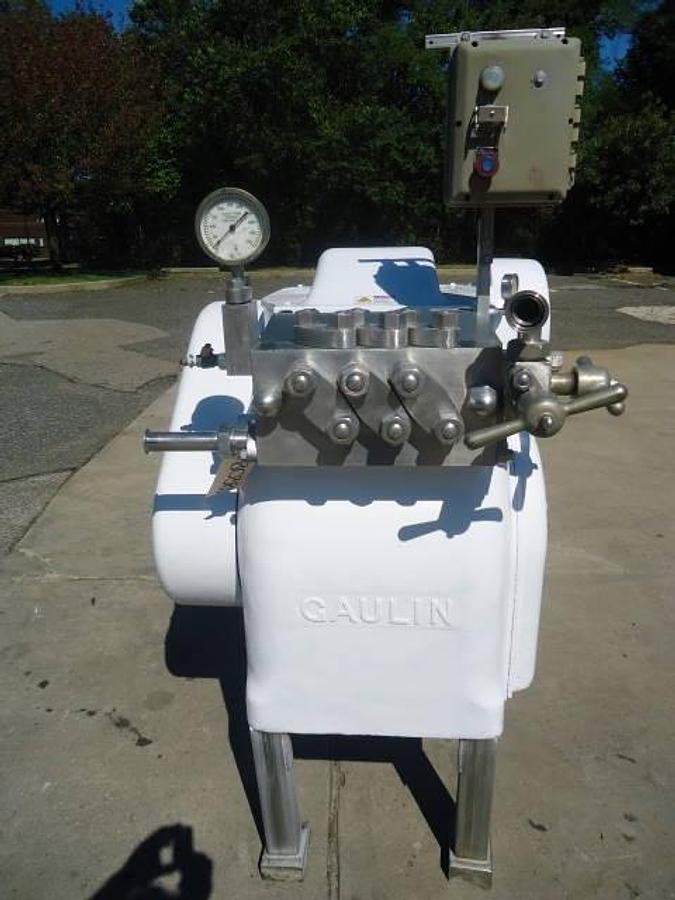 Used Gaulin 300 CGE Two Stage Homogenizer