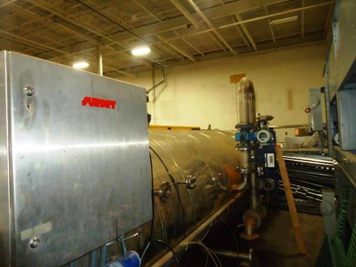 Used FMC/Surdry 5 ft. diameter by 20 ft. long retort