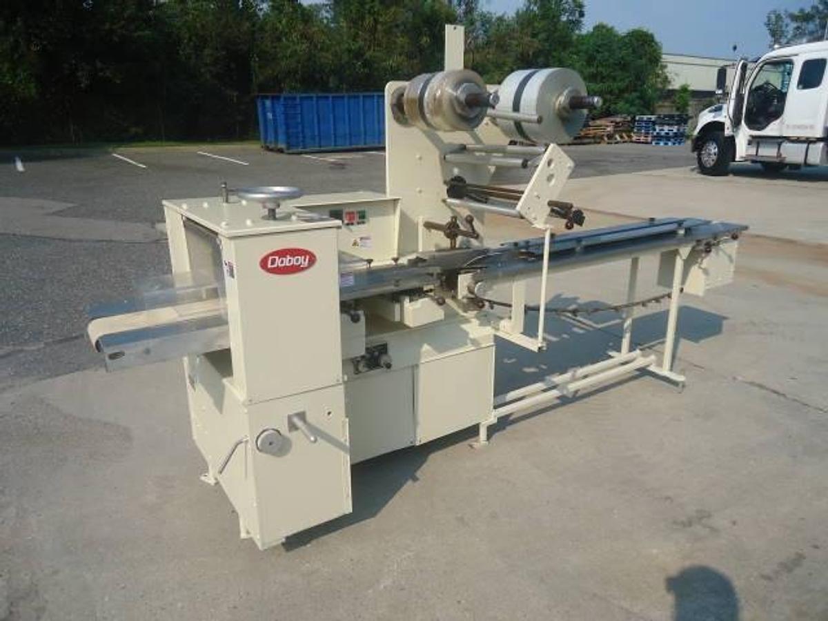 Used DOBOY “SUPER MUSTANG” HORIZONTAL WRAPPER, 120 Per Minute