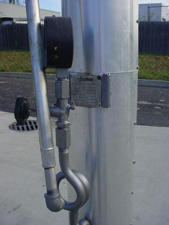 Used Stephan Vertical Heat Exchanger, Portable