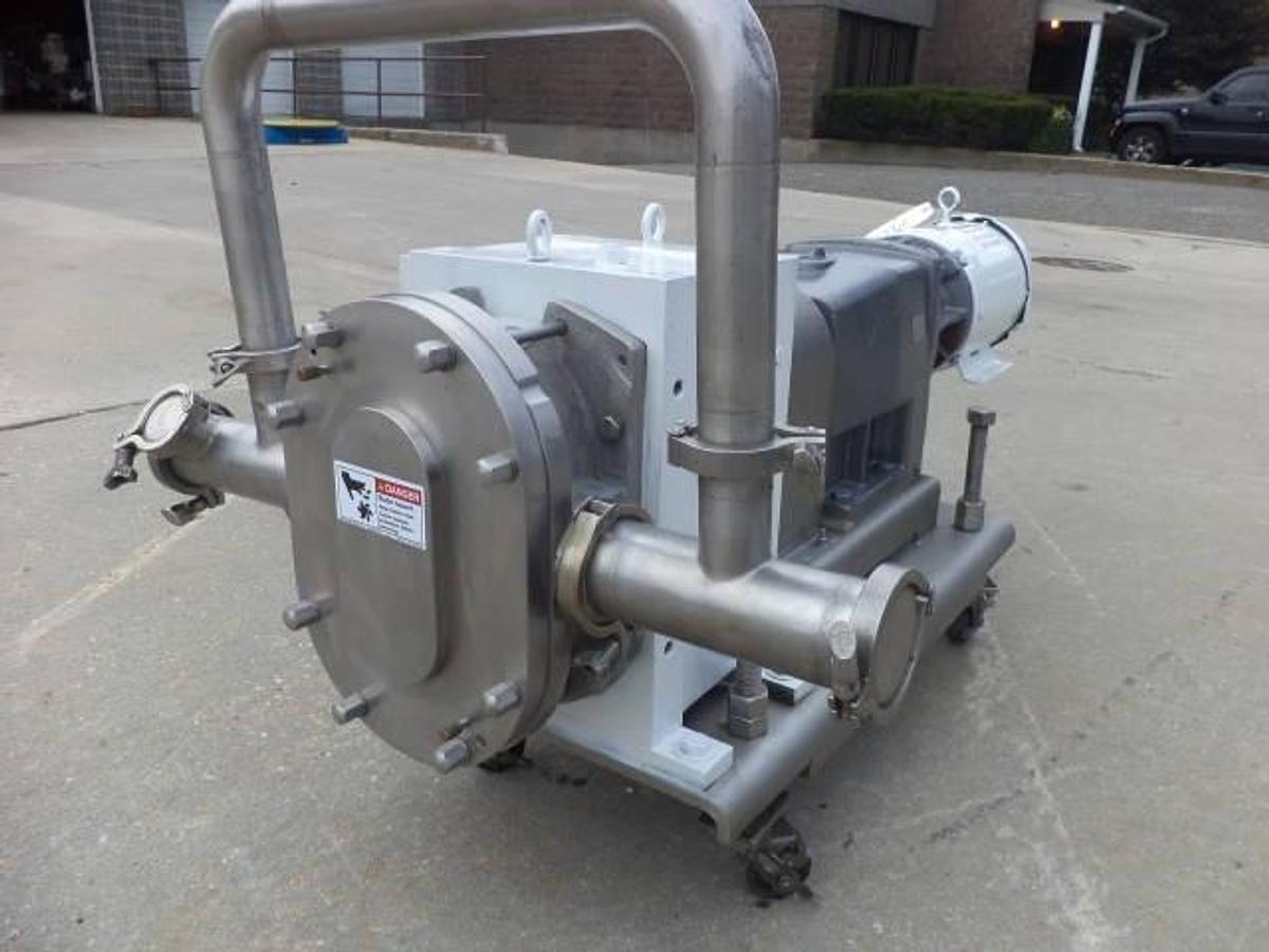 Used Fristam FKL-150 Sanitary Positive Displacement Pump, 316L, SS