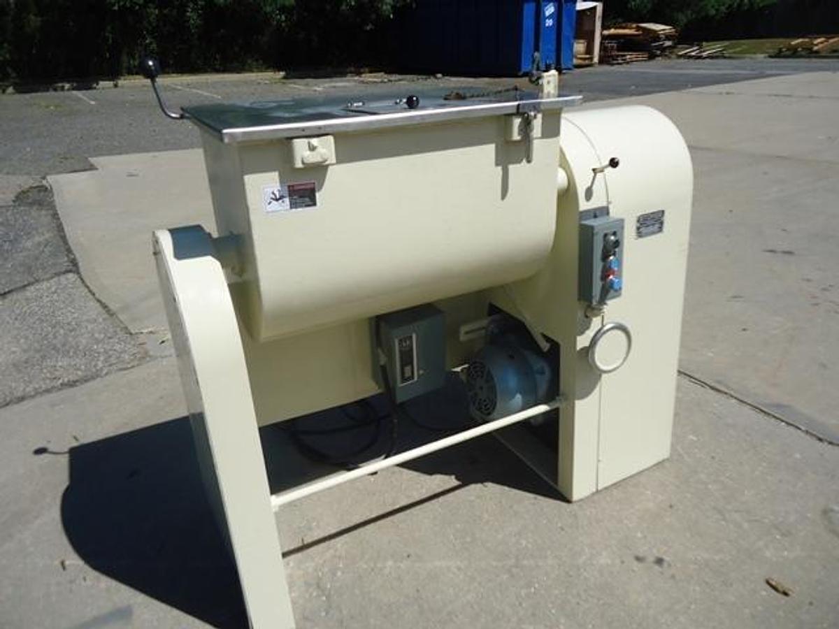 Used Stokes 21-H Stainless Steel Granulizing Mixer, Tilt Discharge