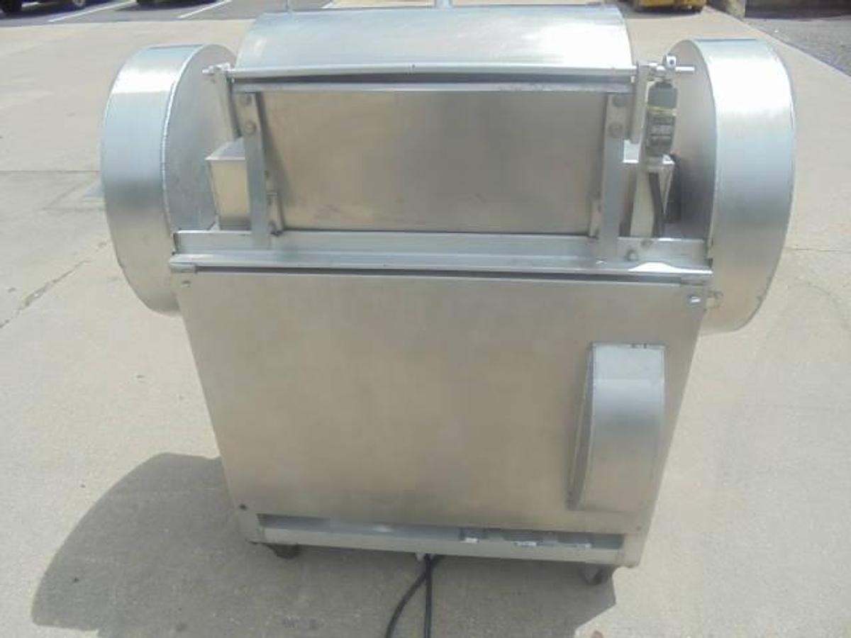 Used Lombi 50 Lb. Double Arm Pasta Dough Mixer, Tilt Discharge on Casters