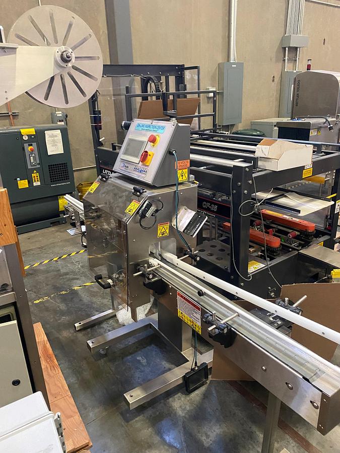 Used Automate Technologies Model AM-DA Bottling/Cap Inspection Center