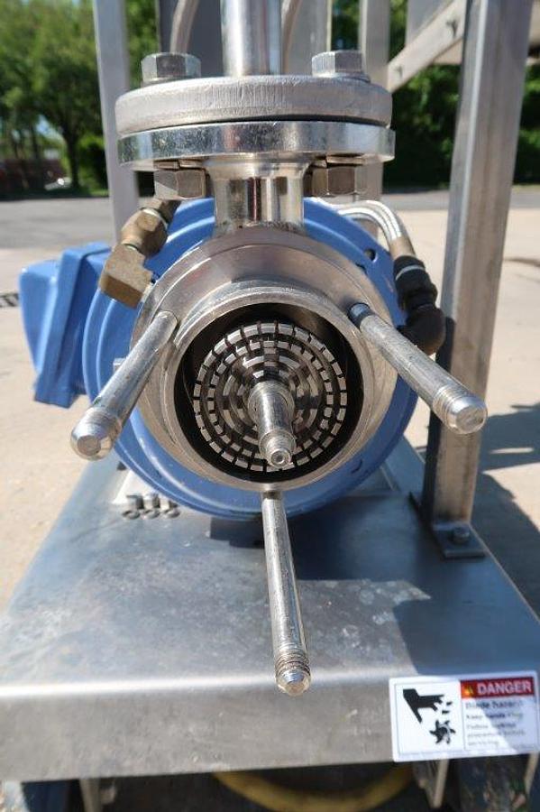 Used IKA DR3-6/6A SS Multi-Stage Inline High Shear Mixer, 10HP, XP