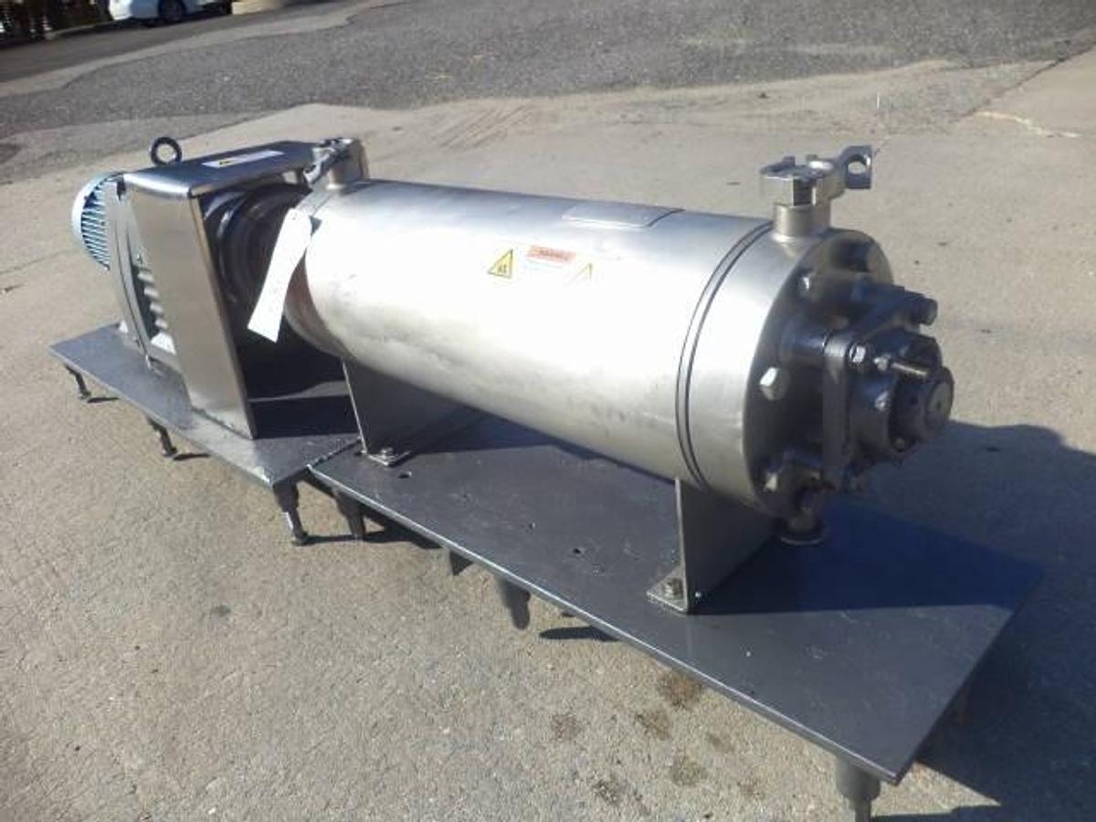 Used Votator 6 in. x 24 in. Pilot Plant Horizontal Pin Mixer