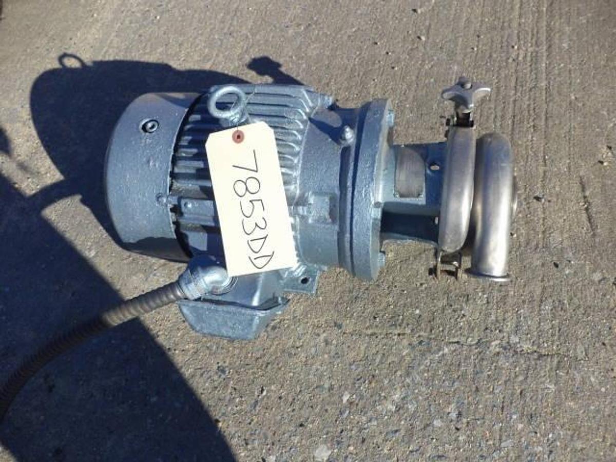Used Cherry Burrell “Flex-Flo” Stainless Steel Sanitary Centrifugal Pump