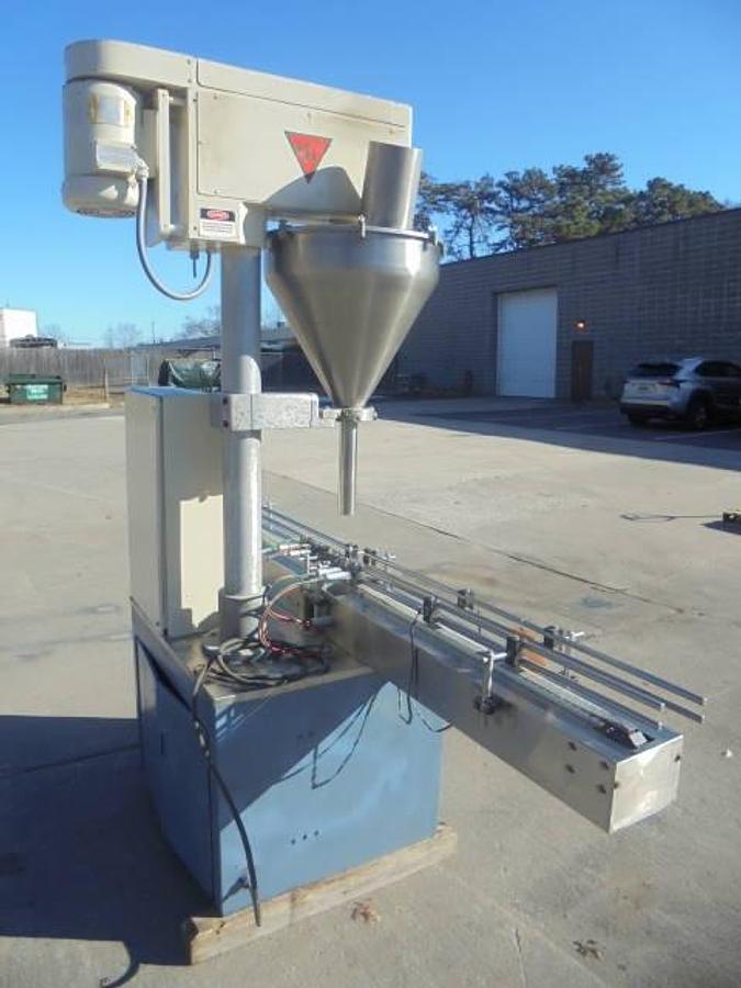 Used All Fill SHA-100 Automatic Powder Filler With Conveyor