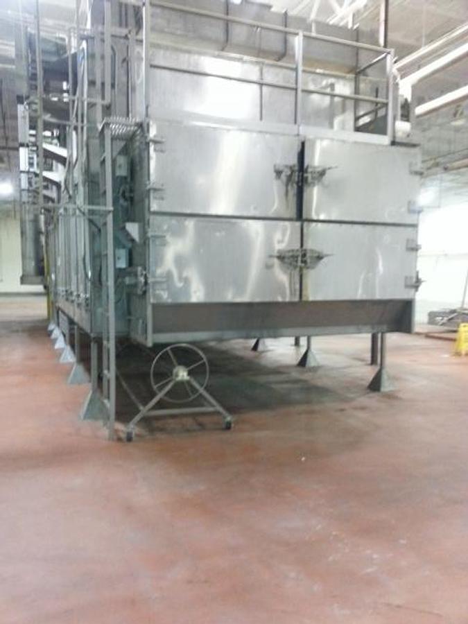 Used Wenger Model 1200 stainless steel steam heated dryer