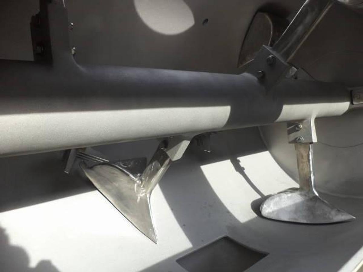 Used Littleford Fkm-1200-E Stainless Plow Mixer, 75 Psi Jacket