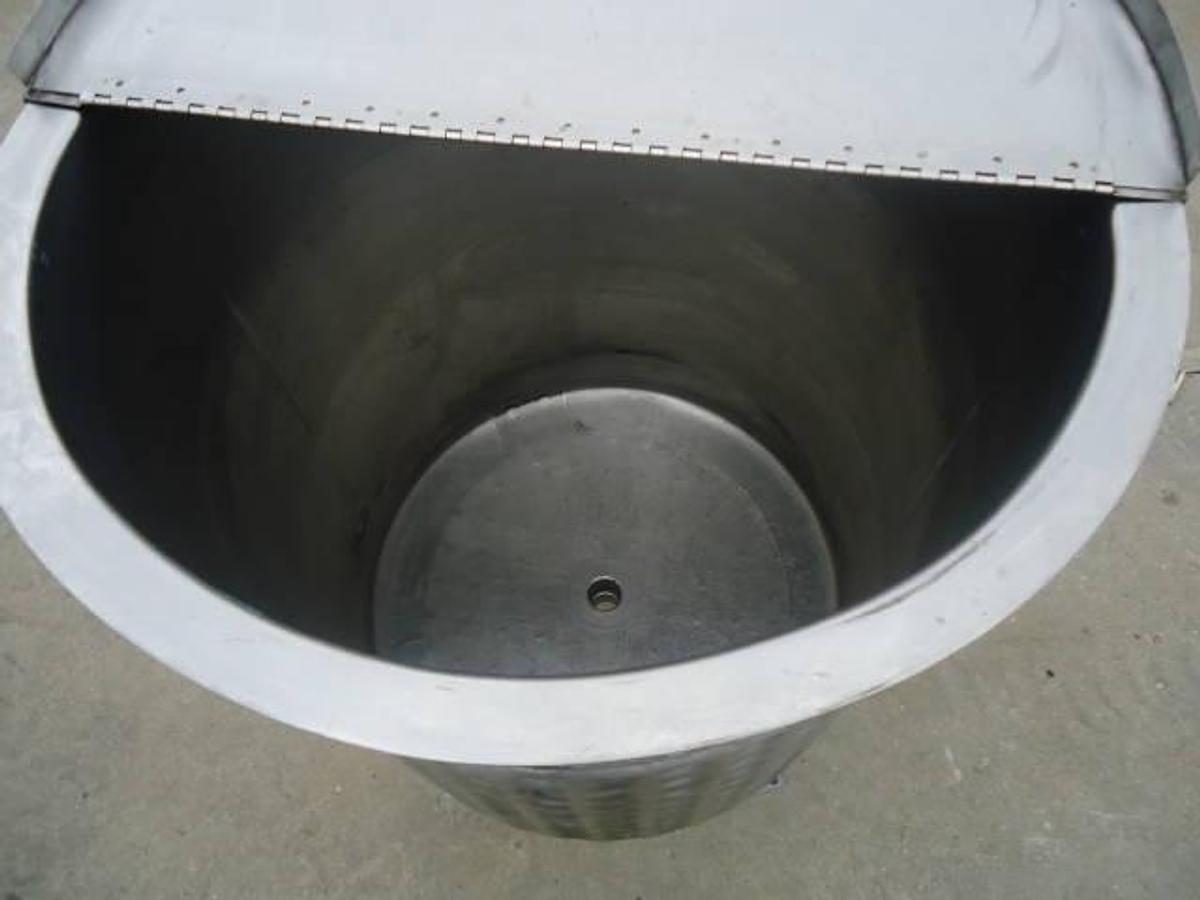 Used 100 Gallon Willflow Stainless Steel Dimple Jacketed Tank, 85 PSI