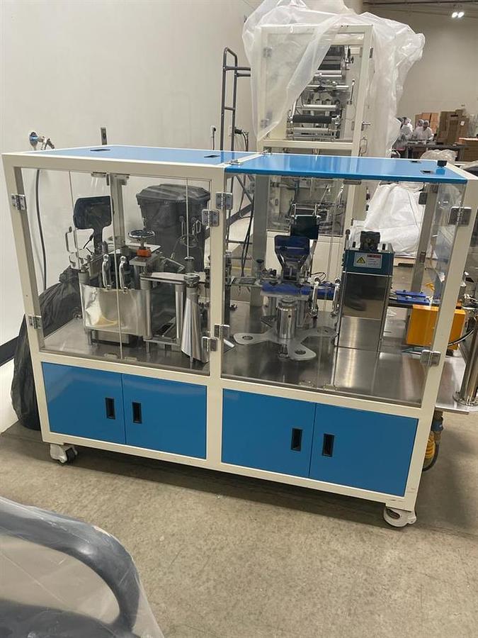Used Wooshin Pyramid Tea Bag Machines, (2)