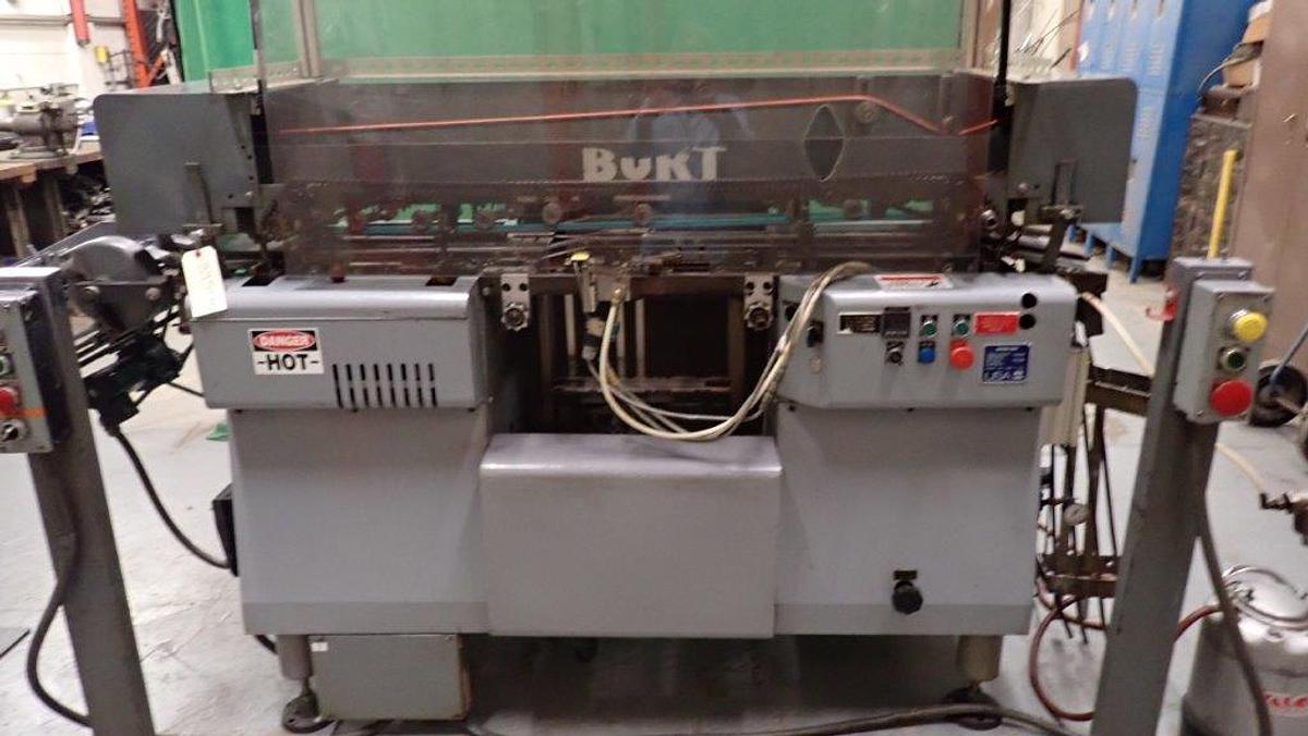 Used Mateer Burt 408A Horizontal Glue Labeler