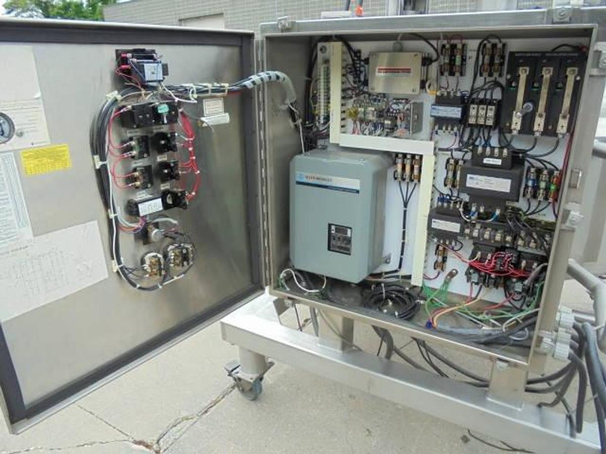 Used 200 Gallon DCI Stainless Steel Jacketed Vacuum  Process Kettle/Reactor With Admix Disperser