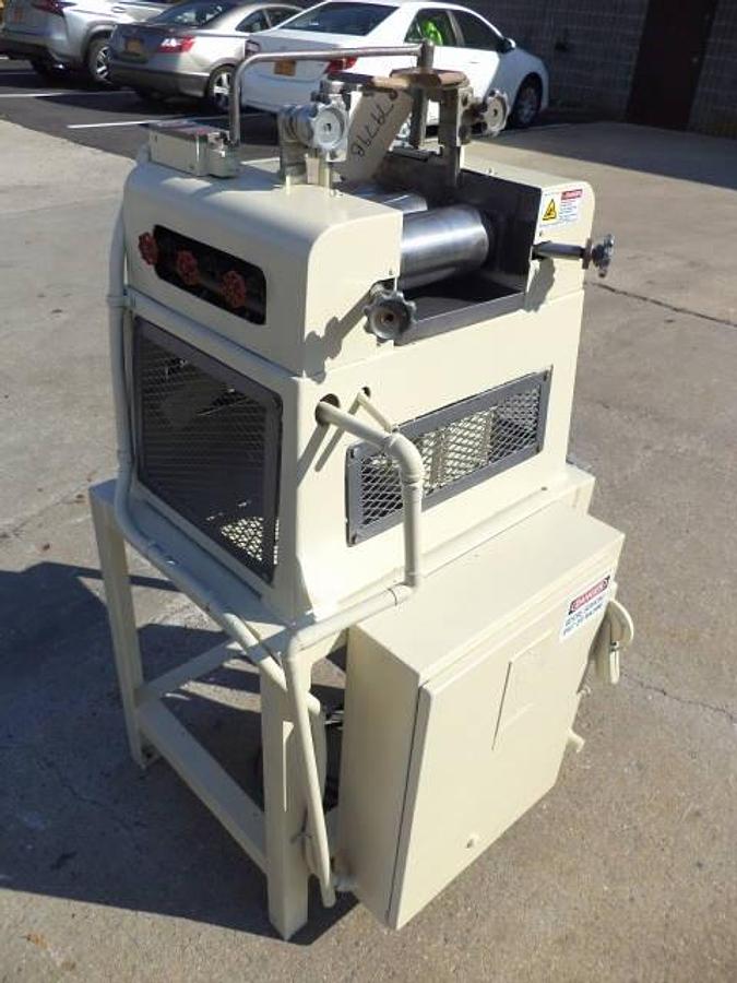 Used Ross 4 in. x 8 in. Lab Three Roll Mill, Explosion Proof