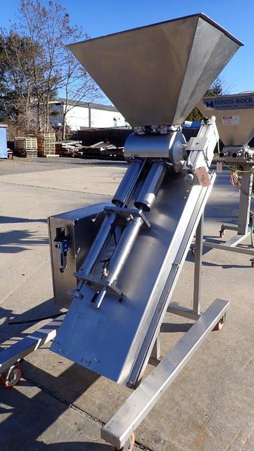 Used Twin Head Inclined Piston Filler, Large Pistons