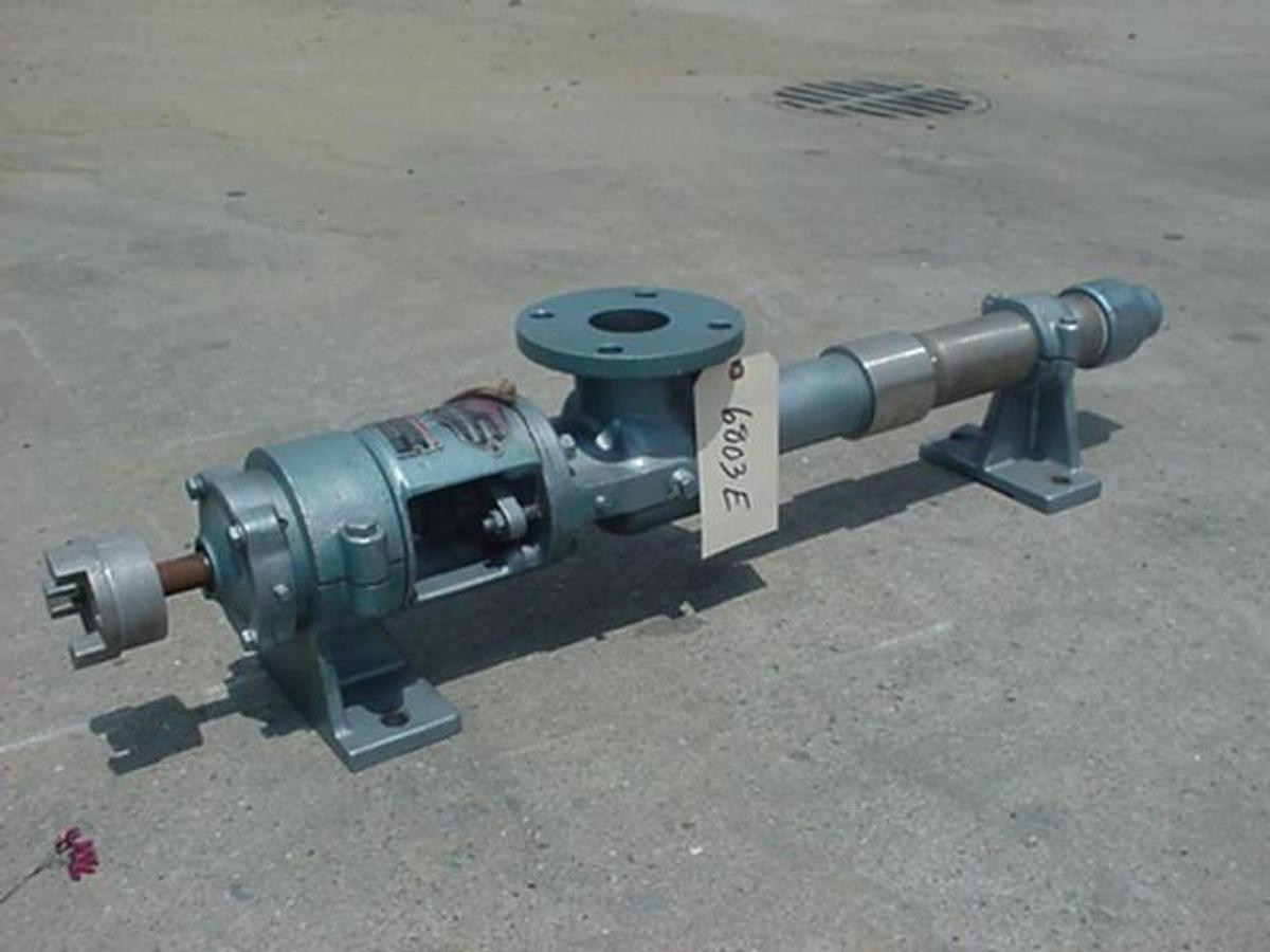 Used MOYNO 2-1/2 HP X 2″ SS PUMP, New