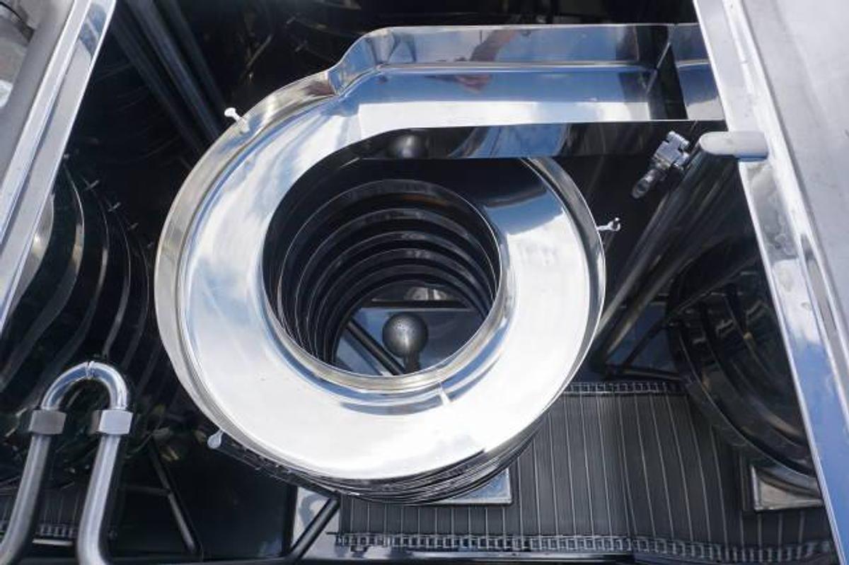 Used IQF Cryogenic Granulator/Pelletizer, Stainless Sanitary