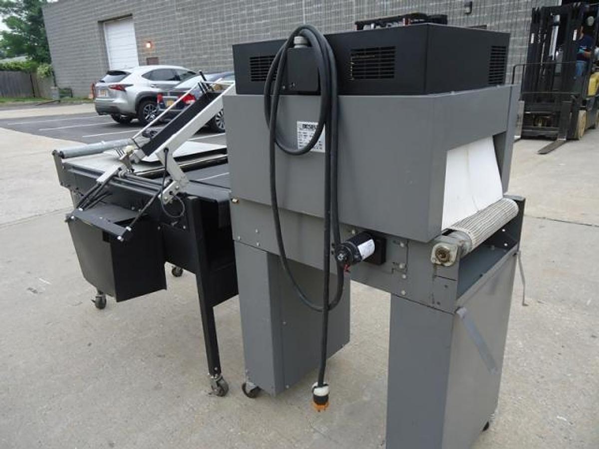 Used Beseler “L” Sealer With Shrink Tunnel, Portable