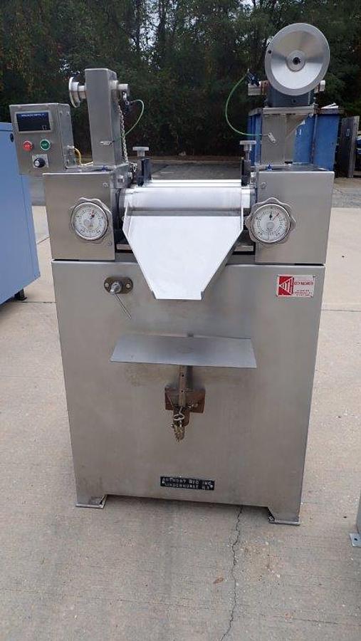 Used Keith/Anthony 5 x 12 Three Roll Mill