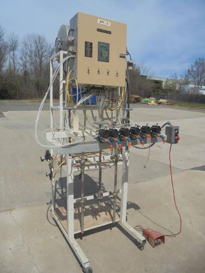 Used ELF Six Head “Electroflo 6000” Liquid Filler