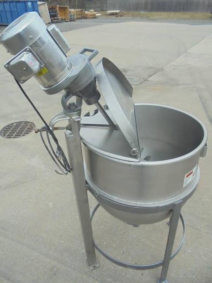 Used 60 Gallon Toronto Coppersmithing Mix Kettle, 100 PSI Jacket