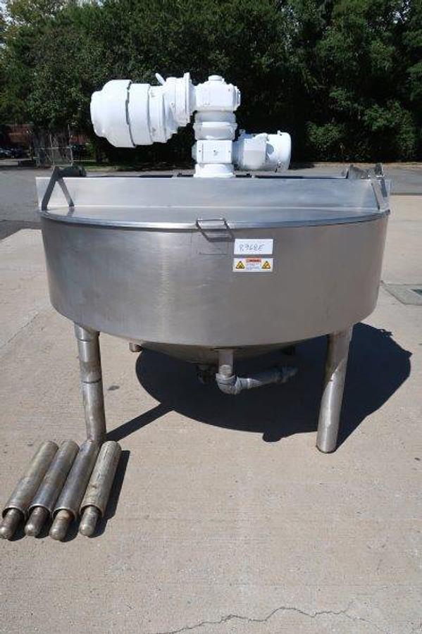 Used Chester Jensen 200 Gallon SS Cooker/Cooler