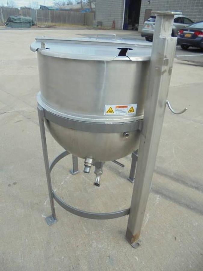 Used 60 Gallon Toronto Coppersmithing Mix Kettle, 100 PSI Jacket-