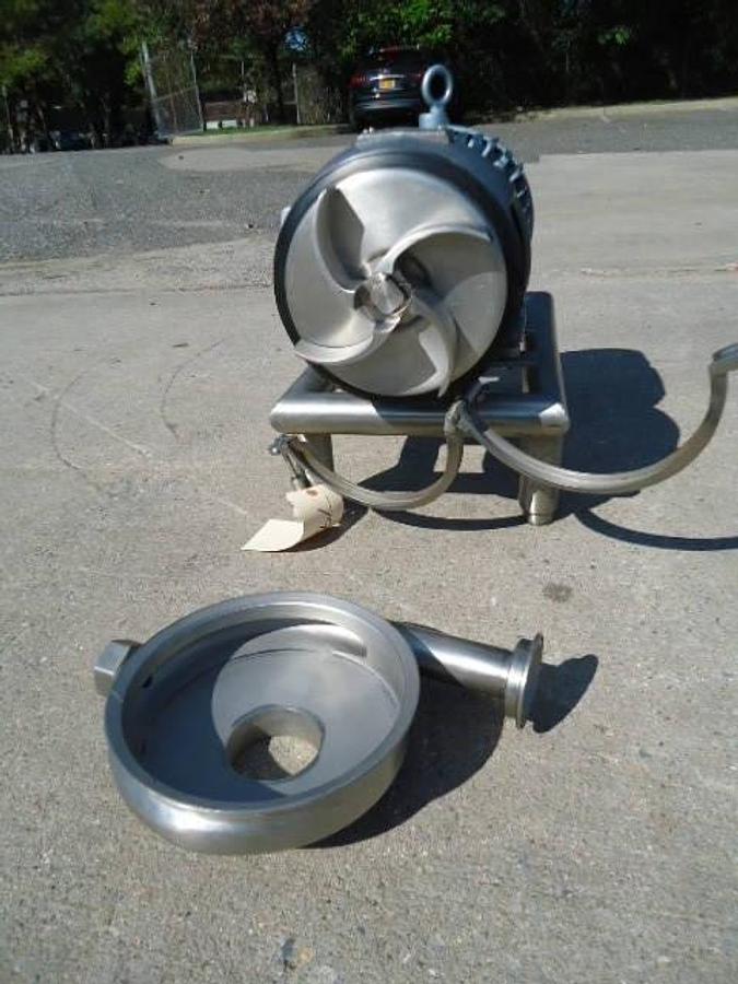Used Crepaco 3 In. X 2 In. Stainless Steel Centrifugal Pump, 5 HP