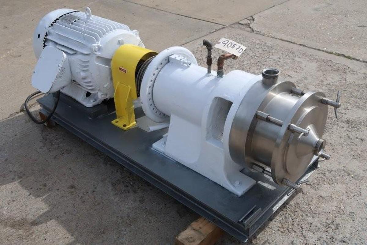 Used Charlotte SD-40 Stainless Colloid Mill, 40HP