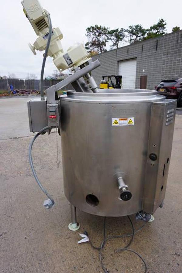 Used 60 Gallon Groen INA Jacketed Kettle, Gas Fired