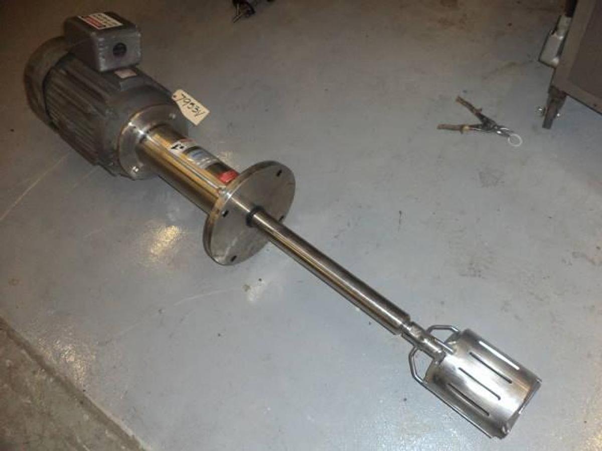 Used Admix “Rotosolver” 30HP High Shear mixer, Model 180RS175SS