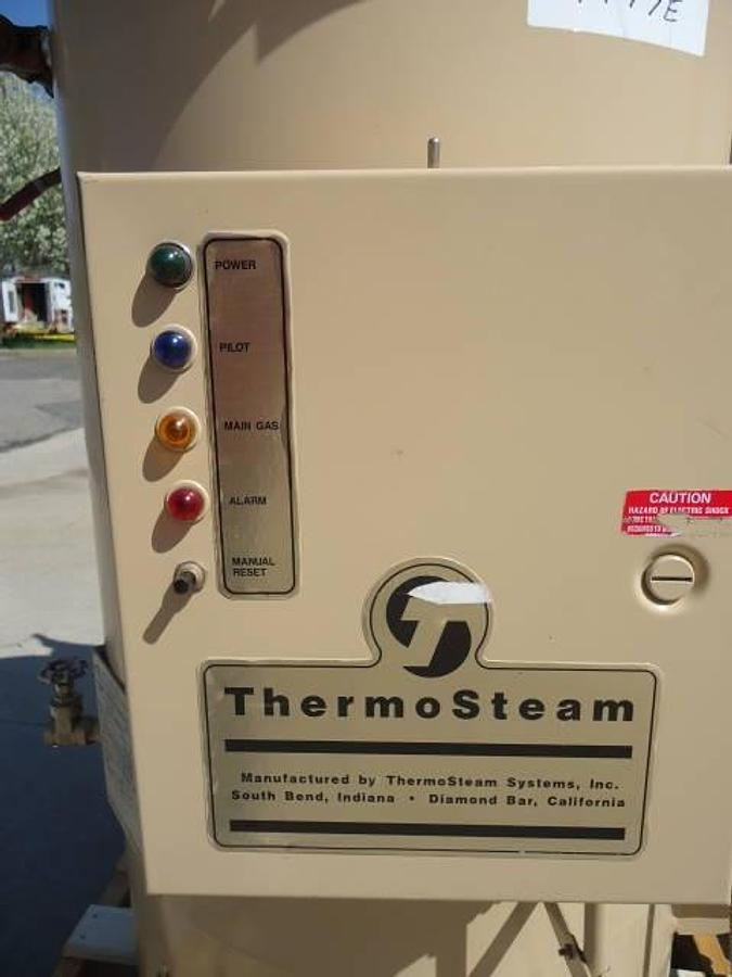 Used Thermo-Steam 9.5hp Gas Fired Boiler