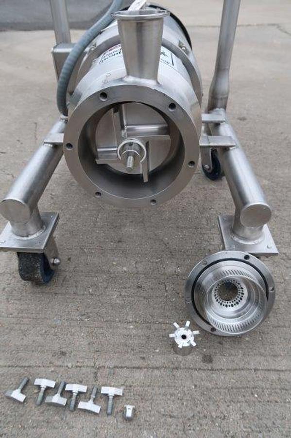 Used Admix Dyna-Shear Sanitary High Shear Mixer, 7.5HP