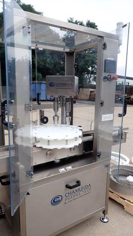 Used Chamunda Pharmatech Auto Screw Capper, 50 Per Minute