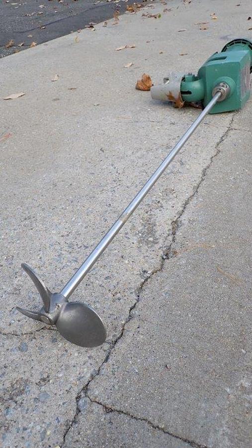 Used Lightnin .87 HP Clamp On Portable Mixer