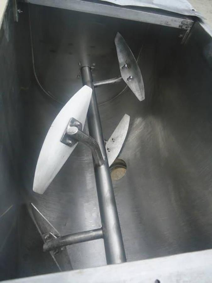 Used 24 Cu.ft. Marion Stainless Steel Paddle Blender, 7.5 Hp