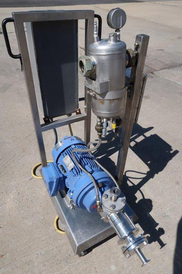Used IKA DR3-6/6A SS Multi-Stage Inline High Shear Mixer, 10HP, XP