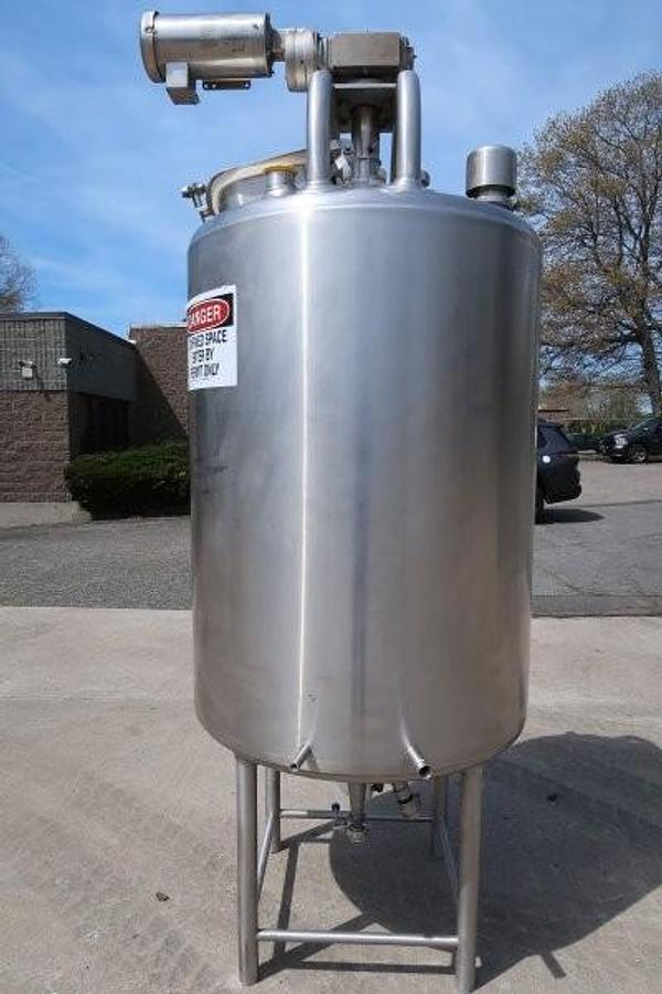 Used 200 Gallon Feldmeier SS Jacketed Mix Tank