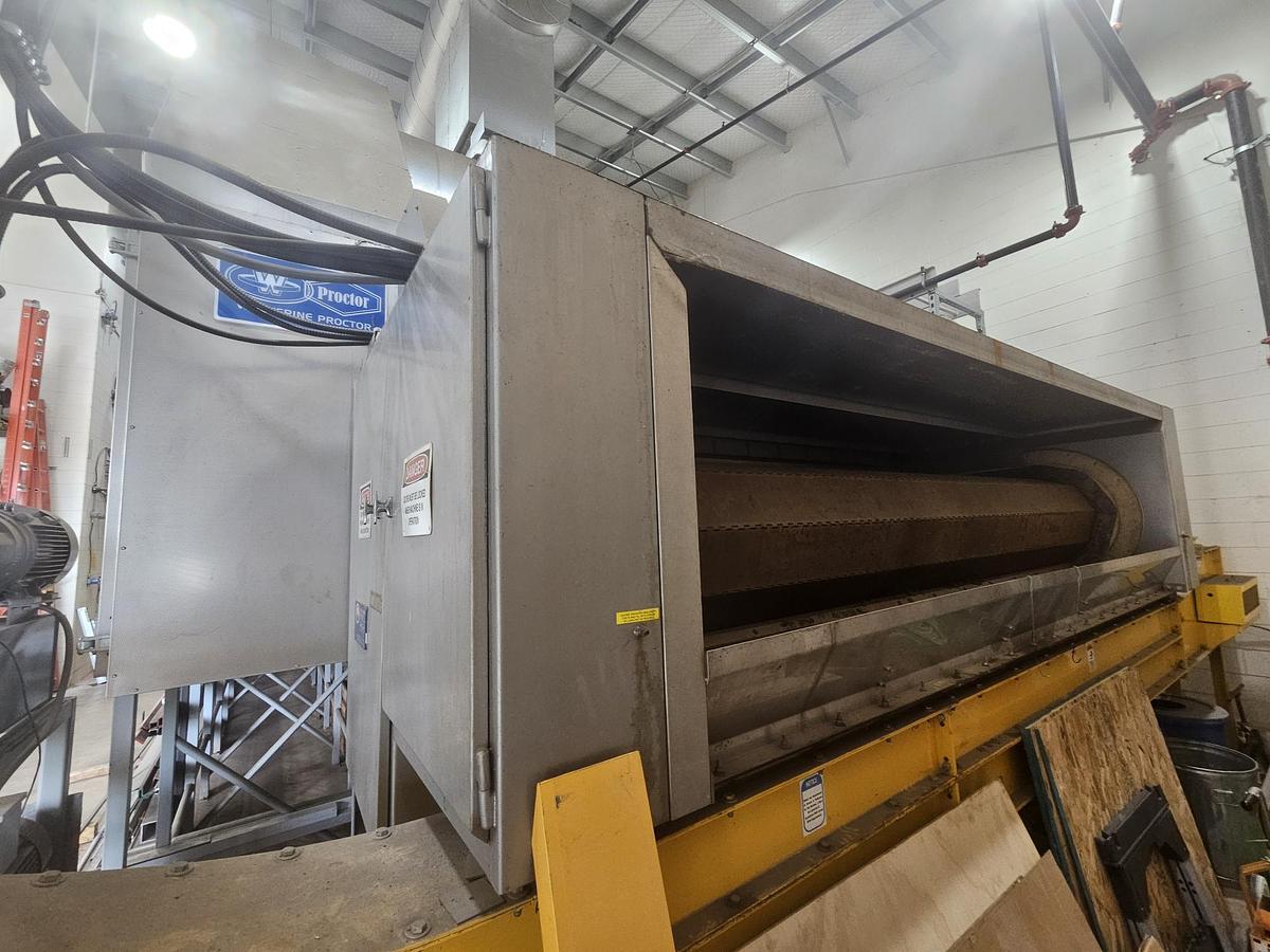 Used Wolverine Proctor Single Pass Dryer