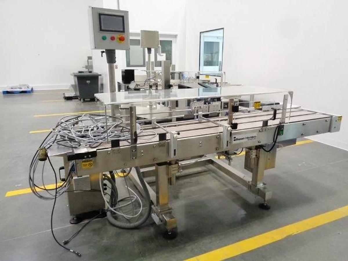 Used Skanem Interlabels Print and Apply Labeler, (6)