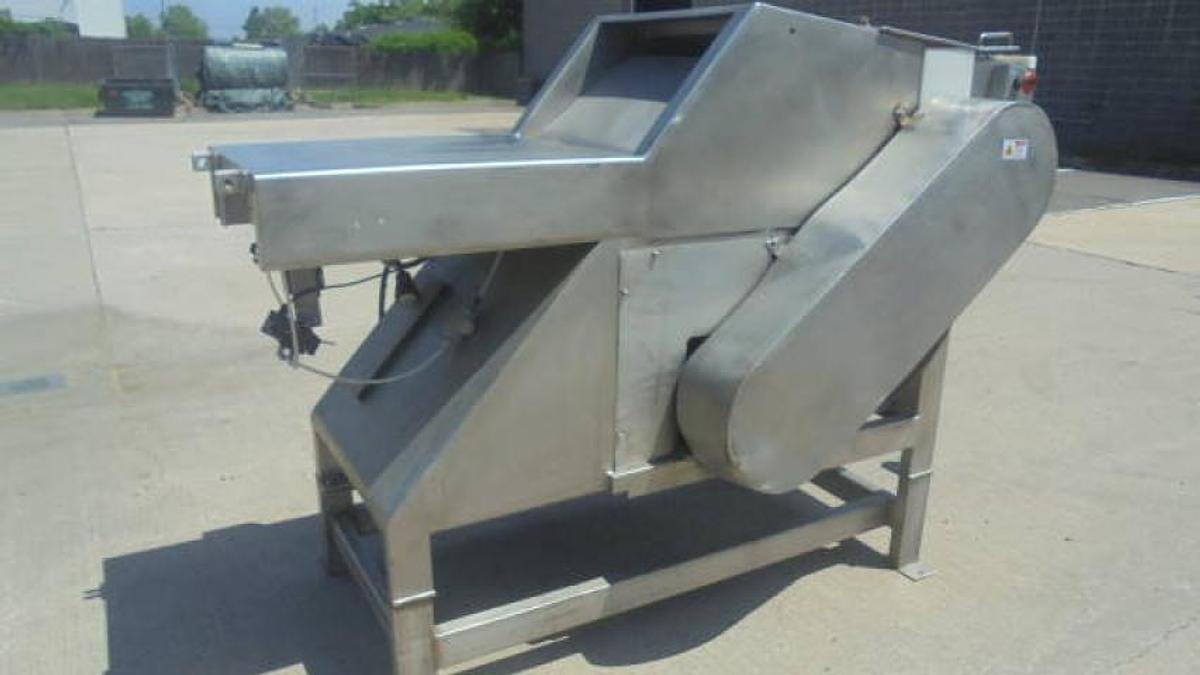 Used Genmac 2500 Hydrauflaker Combination Frozen Meat Flaker Slicer