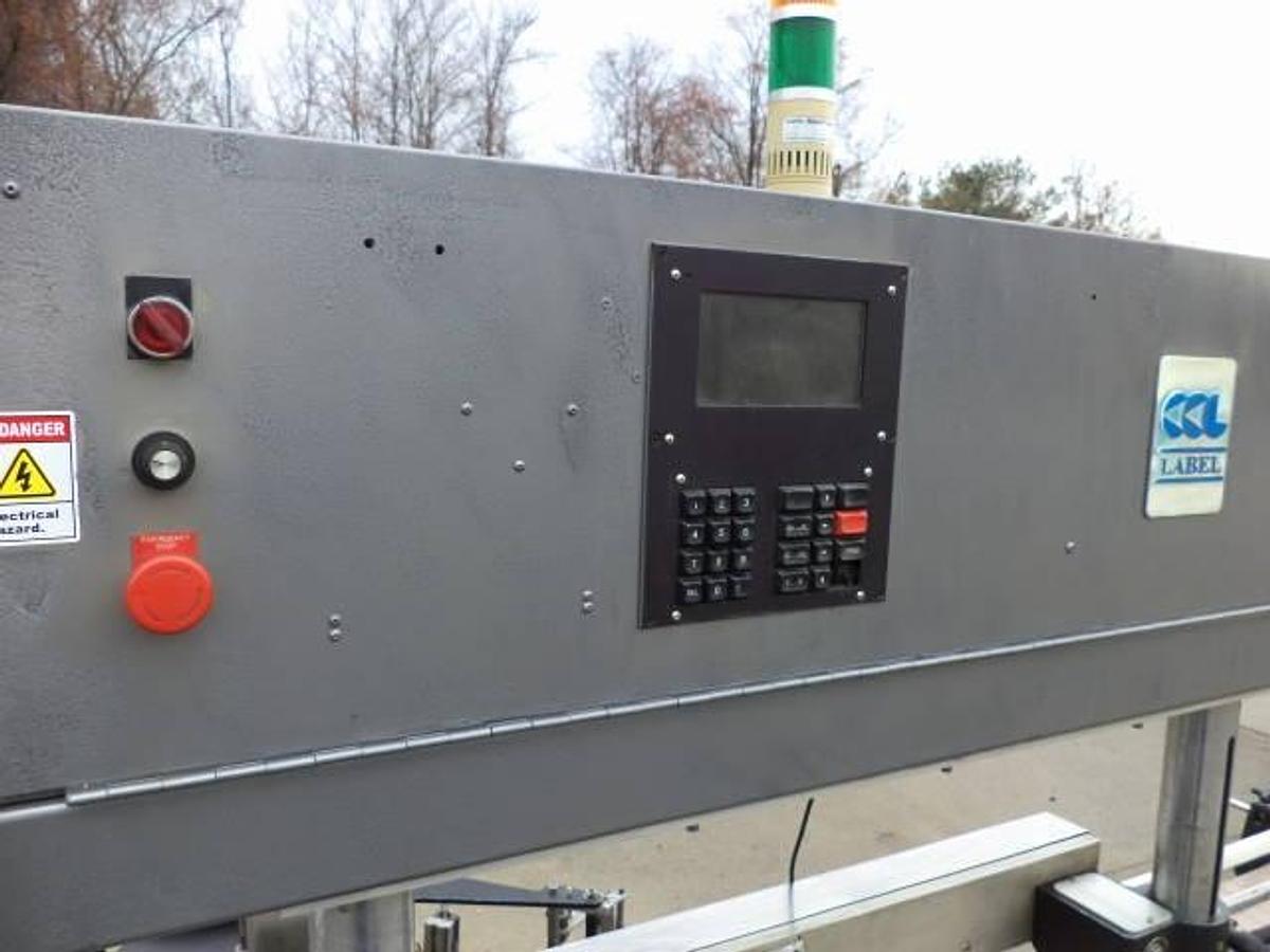 Used CCL Automatic Front & Back Pressure Sensitive Labeler