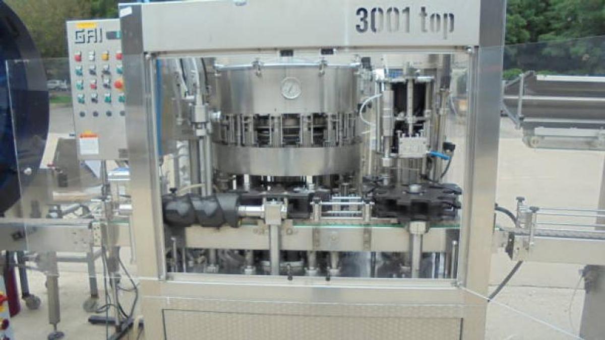 Used GAI Wine Bottling Line, 60 Per Minute